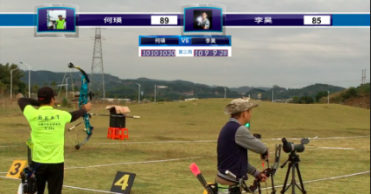 Vedio of compound bow finals for the 5th event of APCC held in Zhangzhou,Fujian: Athelete HeYing vs.LiHao