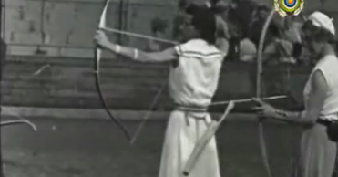 1957 Archery World Cup in Prague Station